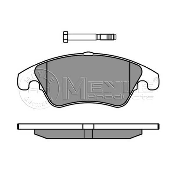 MEYLE Ön Fren Balatası - 212 2009 - Kod MEY0252431019 - OEM A0074207520