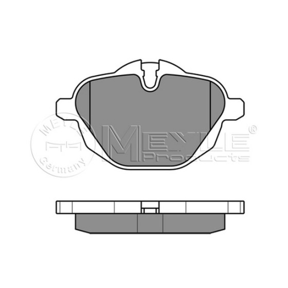MEYLE Arka Fren Balatası - F10 - Kod MEY0252456118 - OEM 34216796741 ürün görseli