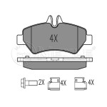 MEYLE Arka Fren Balatası - Mercedes-benz Sprinter-crafter 2007 - Kod MEY0252919019 - OEM A0044206920