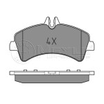 MEYLE Arka Fren Balatası - 515 Mercedes-benz Sprinter-crafter 2007 - Kod MEY0252921720 - OEM A0044208120