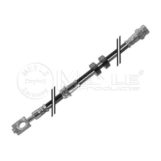 MEYLE Ön Fren Hortumu - 525 MM Volkswagen Polo 4 - Kod MEY1006110079 - OEM 6Q0611701E ürün görseli
