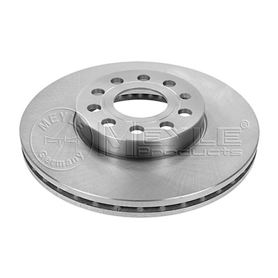 MEYLE Fren Diski - Aynasi Ön-havali Bag-bkc-bjb-caxa Volkswagen Golf 5 - Volkswagen Caddy 3 1.4tsi-1.6-1.9tdi - Kod MEY1155211045 - OEM 1K0615301T ürün görseli