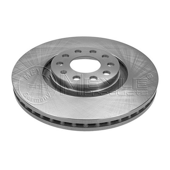 MEYLE Fren Diski - Aynasi Ön-havali Asn-bau-bdh-bwe A4-a6 2.0tfsi-3.0-2.5tdi - Kod MEY1155211083 - OEM 8E0615301AD ürün görseli