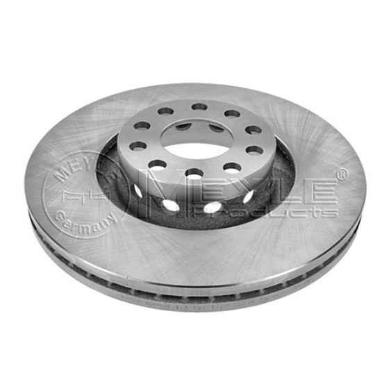 MEYLE Fren Diski - Aynasi Ön-havali Ack-akc-aru A8 2.8-3.7-4.2 - Kod MEY1155211109 - OEM 4D0615301J ürün görseli