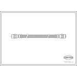 MEYLE Arka Fren Hortumu - 222mm E30-34 - Kod MEY3003432106 - OEM 34321159878