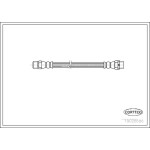 MEYLE Arka Fren Hortumu - 200mm E36 - Kod MEY3003432108 - OEM 34321159524
