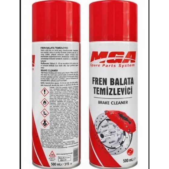 İthal Fren Balata Temizleme Spreyi 500 ML Koli Adeti 30 Mga - OEM MGA-20100 ürün görseli