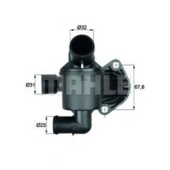 MAHLE-TRM Termostat - Komple Volkswagen Amarok Crafter Cdca-ckub 2.0 Audi TDI 10> - Kod MHETI3587 - OEM 03L121111AB ürün görseli