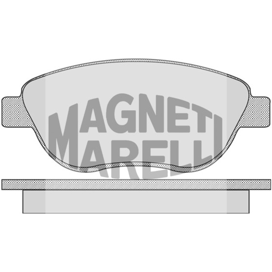 MARELLI Ön Fren Balatası - Disk Opel Corsa D 1.3 Mjt Dizel Citroen C4 2004> - Peugeot 307 1.6 2000> Fiat Doblo 1.3 Mjt 2007> - Kod MML323700003400 - OEM 425235 ürün görseli