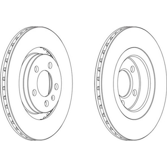 MARELLI Fren Diski - Aynasi ÖN Volkswagen Golf 4 / Volkswagen Bora / Skoda Octavia / Seat Toledo / Seat Leon / A3 Akl Aeh 98-04 (Takim Fiyati) ( - ) - Kod MML360704004300 - OEM 1J0615301E ürün görseli