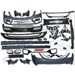 WENDER Body Kit W222 Pdcli:ön / Arka, 2b2-çıkış, Mrşp-li, Egz.uçlu -Amg S63 Black-line- 2017 - OEM N2222102