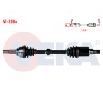 VEKA Komple Aks Sol ON Nissan Qashqai (J10) 1.6i A-t Uzunluk 694mm 2007-2014 - Kod NI-8006 - OEM 39101BB90C