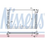 Nissens SU Radyatörü Cooper S - Kod NSN69701A - OEM 17111475554