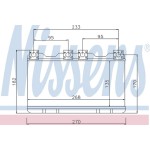 Nissens Kalorifer Radyatörü E38 - Kod NSN70515 - OEM 64118373175