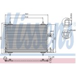 Nissens Kalorifer Radyatörü 140 - Kod NSN72007 - OEM A1408300561