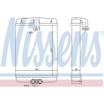 Nissens Kalorifer Radyatörü - Kod NSN72013 - OEM A2108300661
