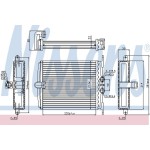 Nissens Kalorifer Radyatörü 140 - Kod NSN72019 - OEM A1408300761