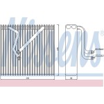 Nissens Evaporatör Blf-bjb Volkswagen Golf 5 - Volkswagen Caddy 3 - Volkswagen Passat 6 1.6-1.9tdi - Kod NSN92163 - OEM 1K1820103E