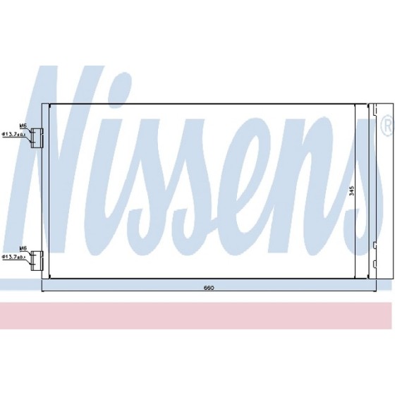 Nissens Klima Radyatörü Mini 2011 - Kod NSN940204 - OEM 64539228607 ürün görseli