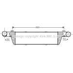 Nissens Interkol Radyatörü 210 - Kod NSN96899 - OEM A2105002000