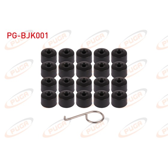 PUGA Bijon Kapak Takimi Sifresiz 20 Adet + Cikartma Aparati Volkswagen - Kod PG-BJK001 - OEM 1K0601173 ürün görseli