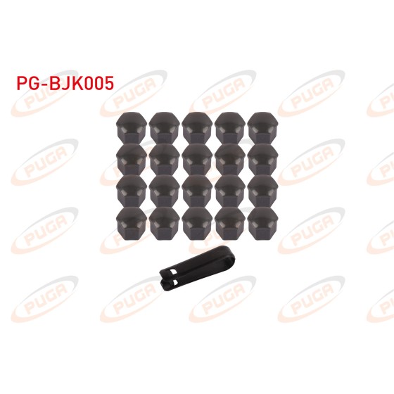 PUGA Bijon Kapak Seti Gri 20 Adet+cikartma Aparati - Kod PG-BJK005 - OEM 1Z0601173Z37 ürün görseli