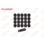 PUGA Bijon Kapak Seti Gri Sifresiz 16 Adet + 4 Adet Sifreli Audi / Seat - Kod PG-BJK007 - OEM 4M0601173