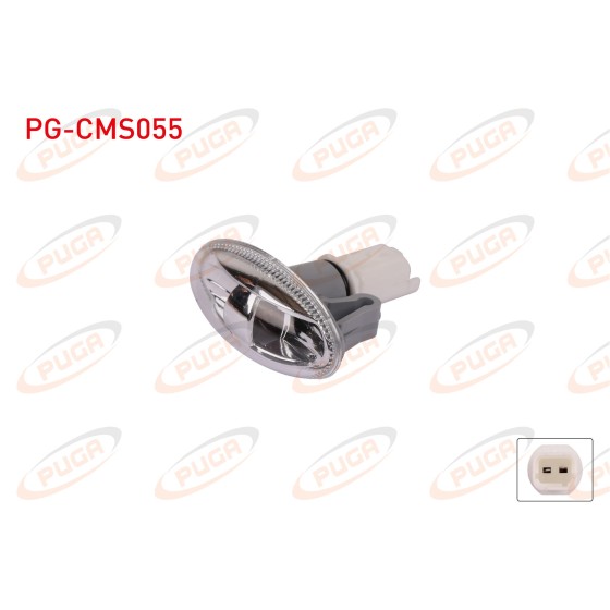 PUGA Çamurluk - Sinyali Peugeot 107 / 206 / 301 / Peugeot Partner / Citroen C1 / C2 / Citroen C3 / Citroen C4 / Berlingo / C-elysee - Kod PG-CMS055 - OEM 6325.G3 ürün görseli