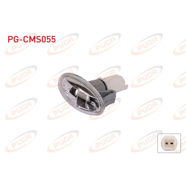 PUGA Çamurluk - Sinyali Peugeot 107 / 206 / 301 / Peugeot Partner / Citroen C1 / C2 / Citroen C3 / Citroen C4 / Berlingo / C-elysee - Kod PG-CMS055 - OEM 6325.G3