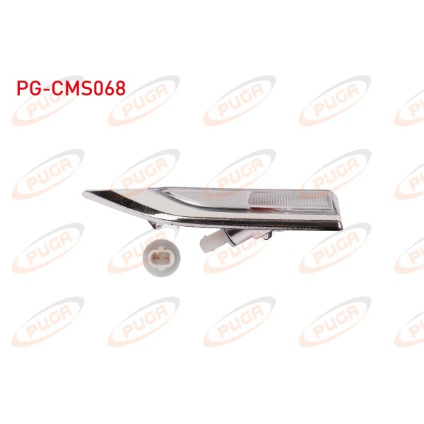 PUGA Çamurluk - Sinyali Krom Sol (Ampullu) Volkswagen Transporter T7 2016 - Kod PG-CMS068 - OEM 7E0949101A