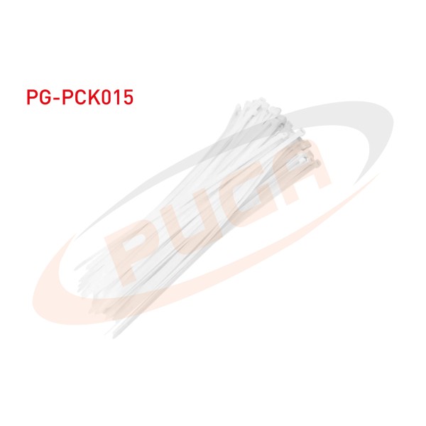 PUGA Plastik Kelepce Beyaz 3, 6 X 300 - OEM PG-PCK015