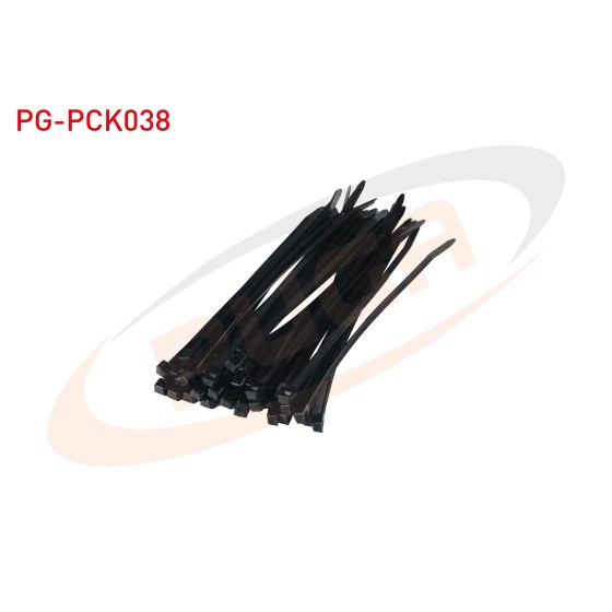 PUGA Plastik Kelepce Siyah 8 X 450 - OEM PG-PCK038 ürün görseli