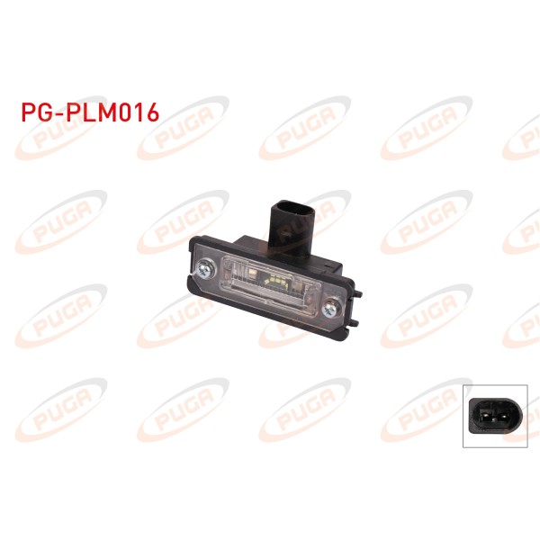PUGA Plaka Lambasi Ledli Volkswagen Golf IV / Volkswagen Polo 2000 - Kod PG-PLM016 - OEM 1J6943021LED