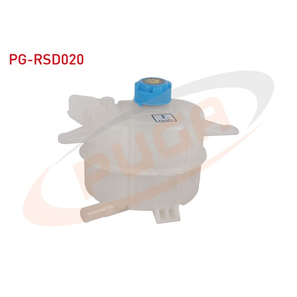 PUGA Radyatör - Yedek SU Deposu Fiat Fiorino 1.3 Mtj / Peugeot Bipper / Citroen Nemo 1.4 HDI (Kapakli) - Kod PG-RSD020 - OEM 1323.CT