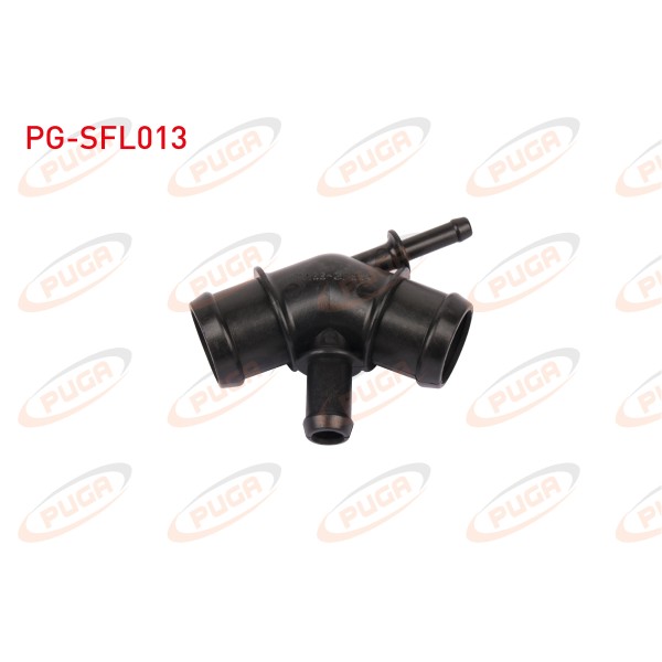 PUGA Termostat - SU Flansi Volkswagen Golf IV / Volkswagen Golf V / Volkswagen Passat / Volkswagen Polo / Skoda Fabia / Skoda Octavia / A3 / A4 / Seat Leon (4 Cikis) - Kod PG-SFL013 - OEM 1J0121087C