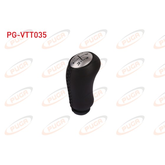 PUGA Vites Topuzu Deri Kaplamali Dikisli Mat Krom Renault Clio Iii / Renault Clio IV / Renault Megane II / Renault Megane Iii / Renault Fluence / Renault Laguna II / Dacia Logan / Dacia - Kod PG-VTT035 - OEM 8200079112 ürün görseli