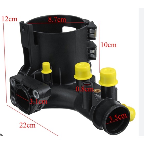 Mazot Filtre Tutacaği Yuvasi Soğutucu Gövde Filtre Giriş Boğazi - Mercedes-benz Sprinter 651 Euro 5 2011> Puga - Kod PG-YFK006 - OEM A6512003900 ürün görseli