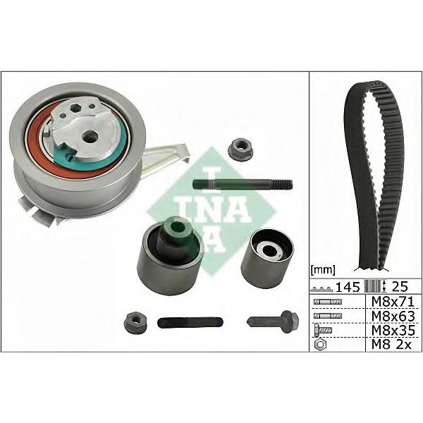 HEPU Triger Seti - Devirdaimli Clha-crkb Golf7-a3 1.6 Audi TDI 2012 - Kod PK06690 - OEM 04L198119