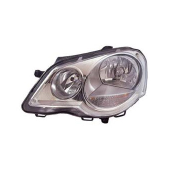 İthal Ön Far - Far (Motorsuz Tip) Sol Volkswagen Polo 2005 - Kod PLO05-7000 - OEM 6Q1941007AJ ürün görseli