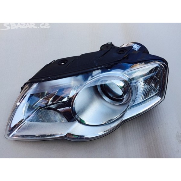 İthal Ön Far - Far "Motorlu" Sol Volkswagen Passat 2006 - Kod PST06-7002 - OEM 3C0941005
