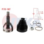 VEKA Aks Kafası - Sol-sag ON Dis Ford Transit Ford Connect 1.8 TDCI 75 HP 25x24x53.5 Uzunluk 156, 2mm 2002-2013 2t14 3a327 BA - Kod PT FD-1007 - OEM 4512588