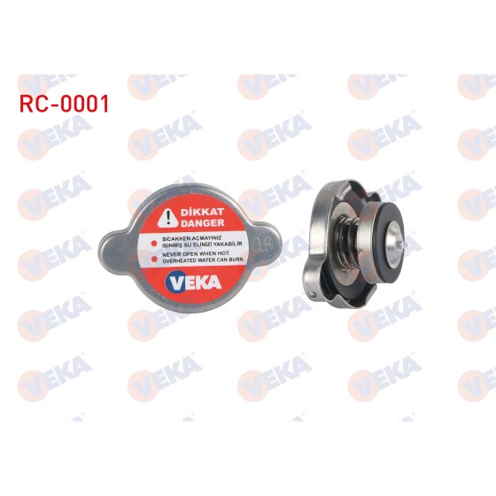 VEKA Radyatör - Kapagi Universal Buyuk 0.9 Bar Cap 45.5mm - OEM RC-0001 ürün görseli