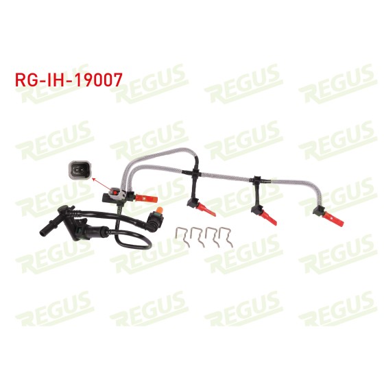 REGUS Enjektör - Geri Donus Hortumu Ford Focus 1.8 TDCI 2005-2012 / C-max 1.8 TDCI 2007-2010 - Kod RG-IH-19007 - OEM ürün görseli