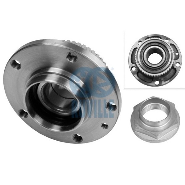 RUVIL Tekerlek Rulmani ÖN Porya E34 M20 - Kod RUV5020 - OEM 31211129386