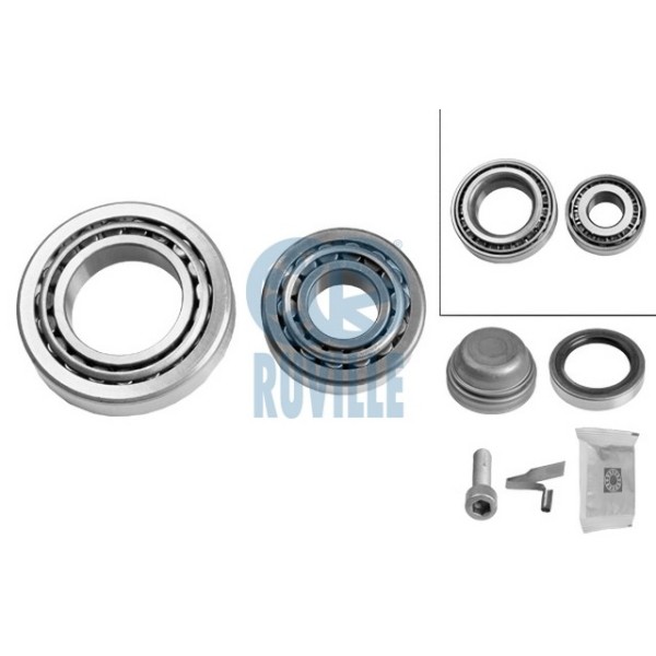 RUVIL Tekerlek Rulmani ÖN Tamir Takimi 123 - Kod RUV5105S - OEM A1163300051