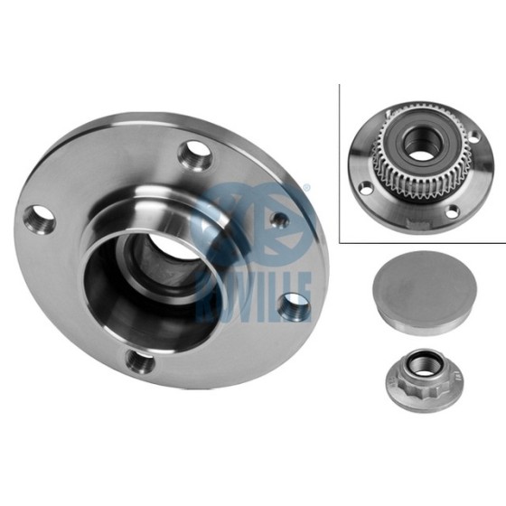 RUVIL Tekerlek Rulmani Arka Porya Volkswagen Polo 3 - Volkswagen Polo Classic - Kod RUV5445 - OEM 6X0598477 ürün görseli
