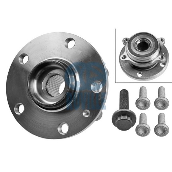 RUVIL Tekerlek Rulmani ÖN Porya Volkswagen Golf 5 - Volkswagen Caddy 3 Volkswagen Jetta 3 - Kod RUV5456 - OEM 1T0498621 ürün görseli