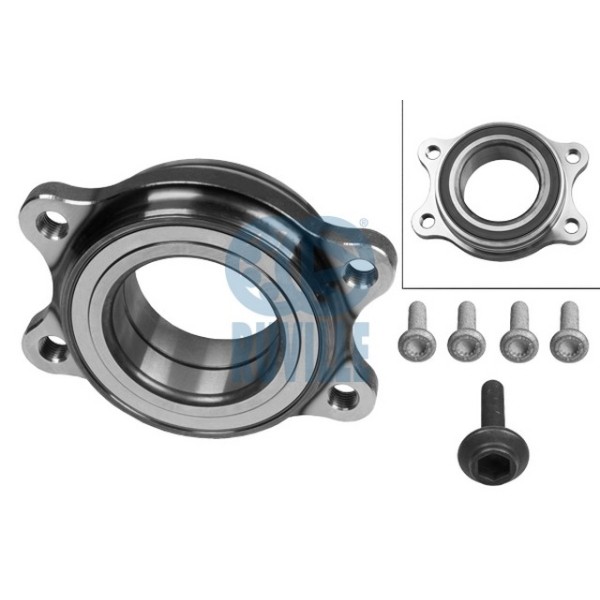 RUVIL Tekerlek Rulmani ÖN Porya A4 - Kod RUV5744 - OEM 4H0498625