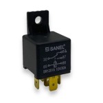 Mini Role 12V 30 / 20a Bes Uclu Iki - Kod SANEL SR1251A - OEM SANELSR1251A