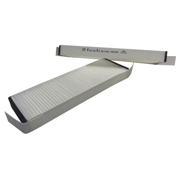 Sardes Polen Filtresi - A6 05-11 LA239 / S / Ahc247-2 (Çiftli) (Karbonsuz) - Kod SC 786-2 - OEM 4F0819439